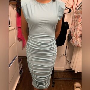Fashion Nova Blue Dress